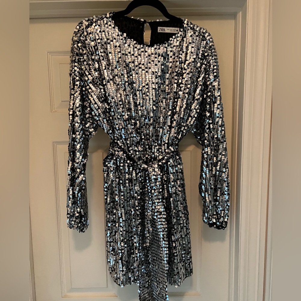 NWT Zara sequin dress